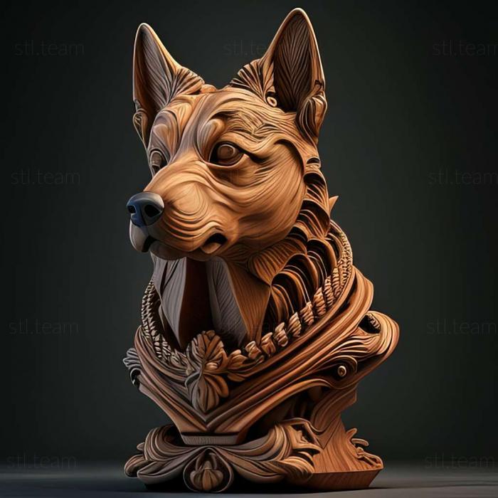 3D model Canis borjgali (STL)